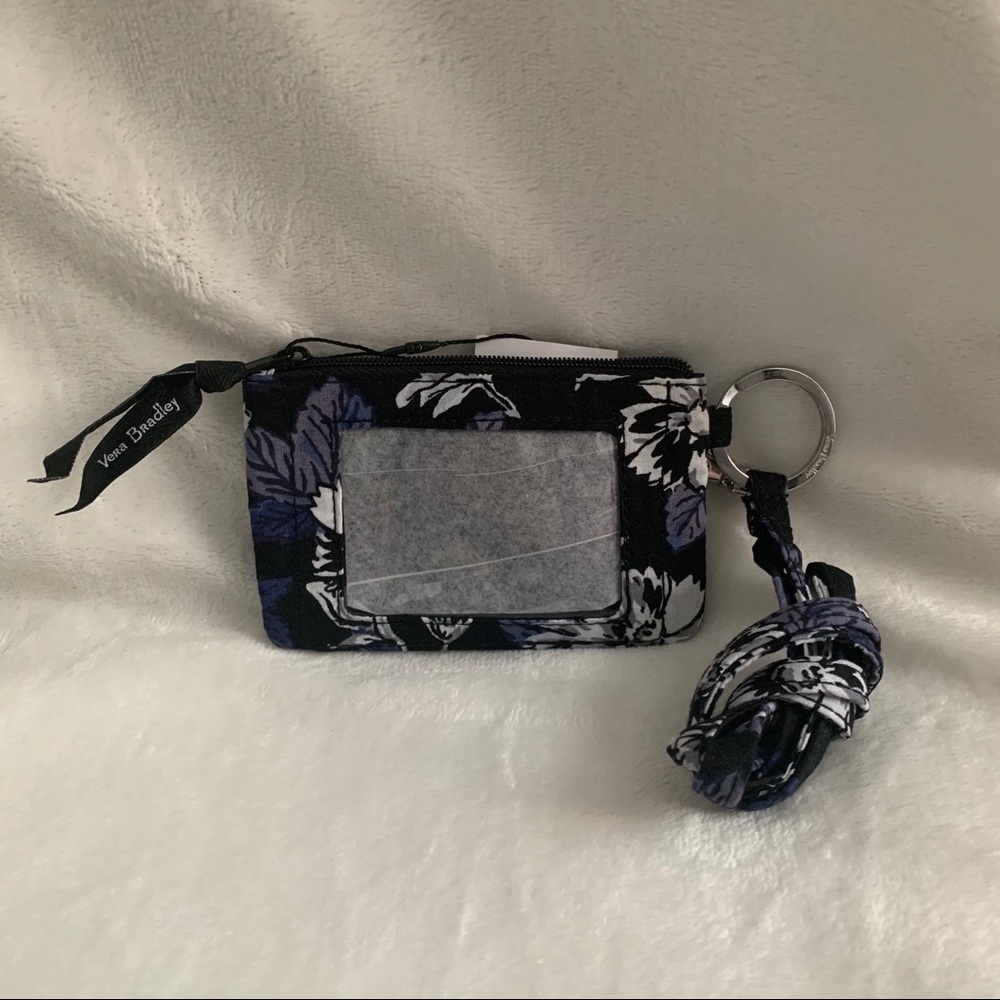 Zip ID & Lanyard - Frosted Floral​​​